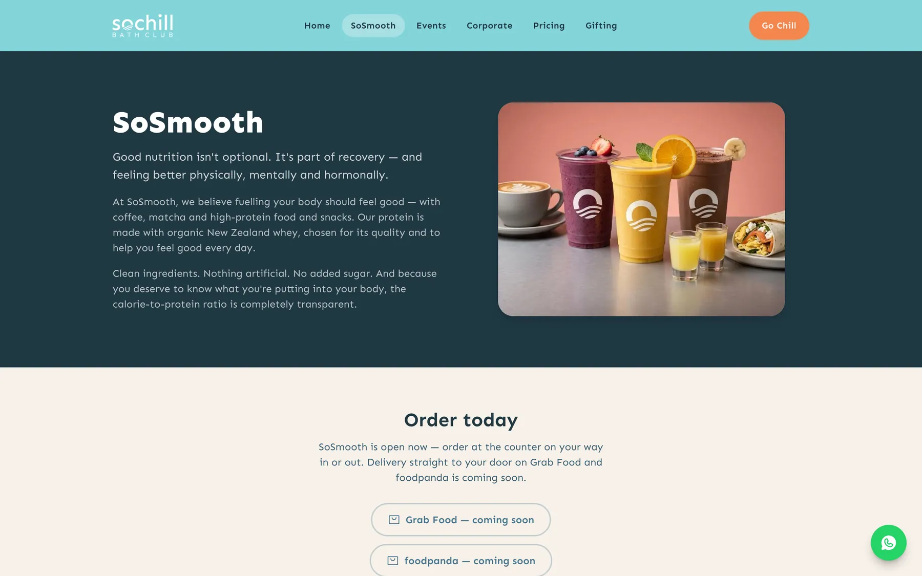 SoSmooth page of the Sochill Bath Club website